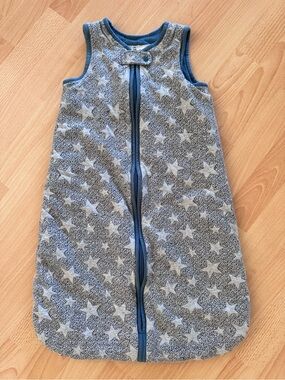 Piper & Posie quilted star baby sleep sack, a wearable blanket 2.0 Tog 6-18 mths